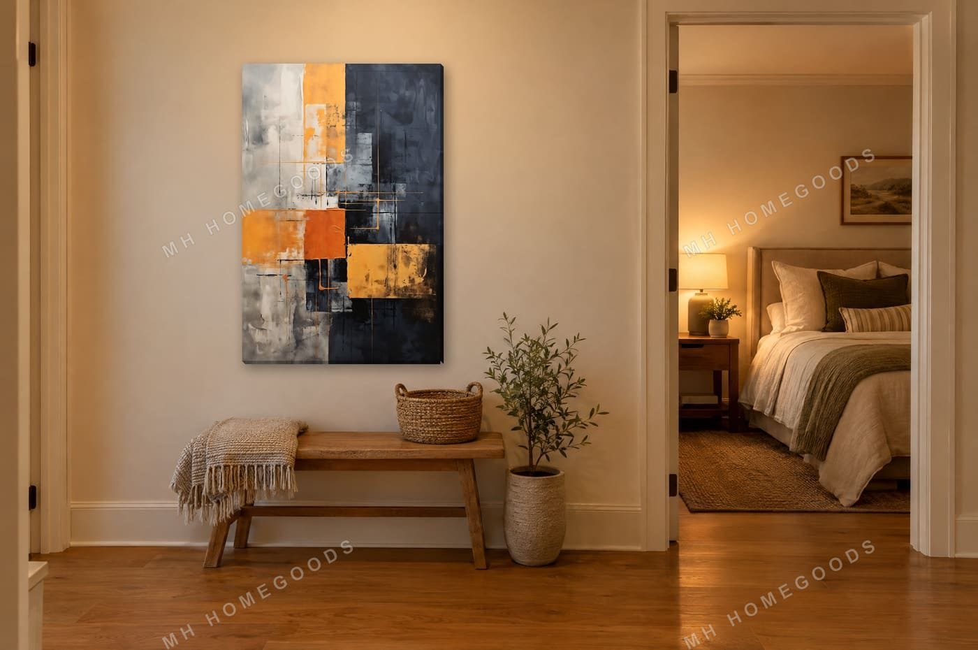 Amber Blocks: bedroom