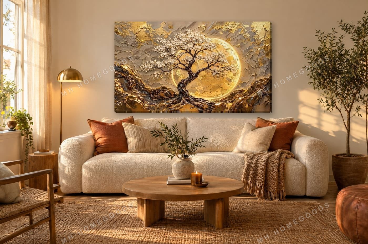 Golden Tree of Life: living room