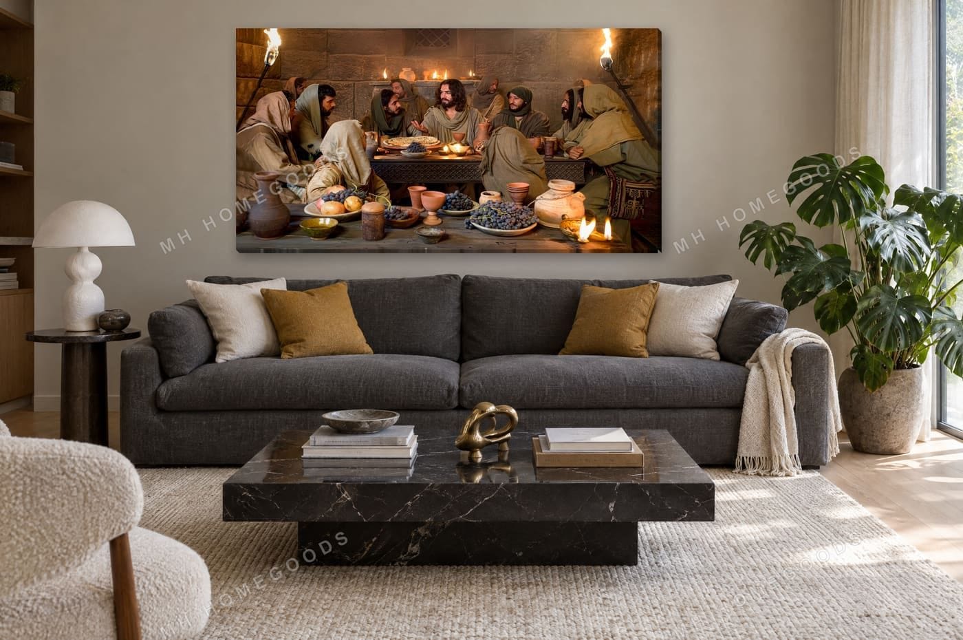Hamus Erat — The Thursday Supper: living room
