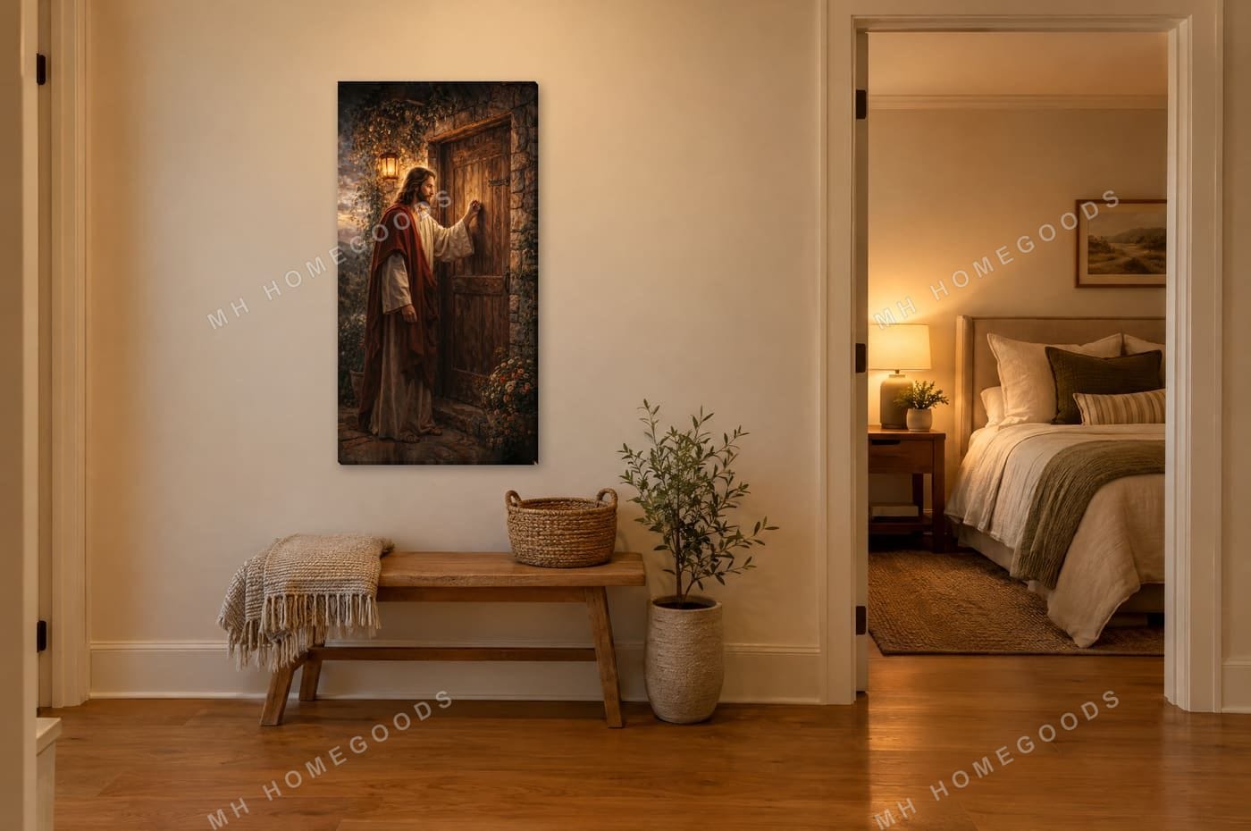 Knocking at the Door: bedroom