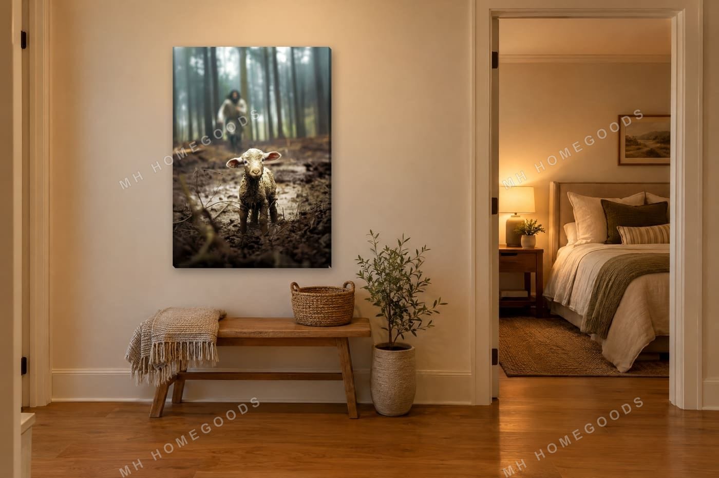 The Lost Lamb: bedroom